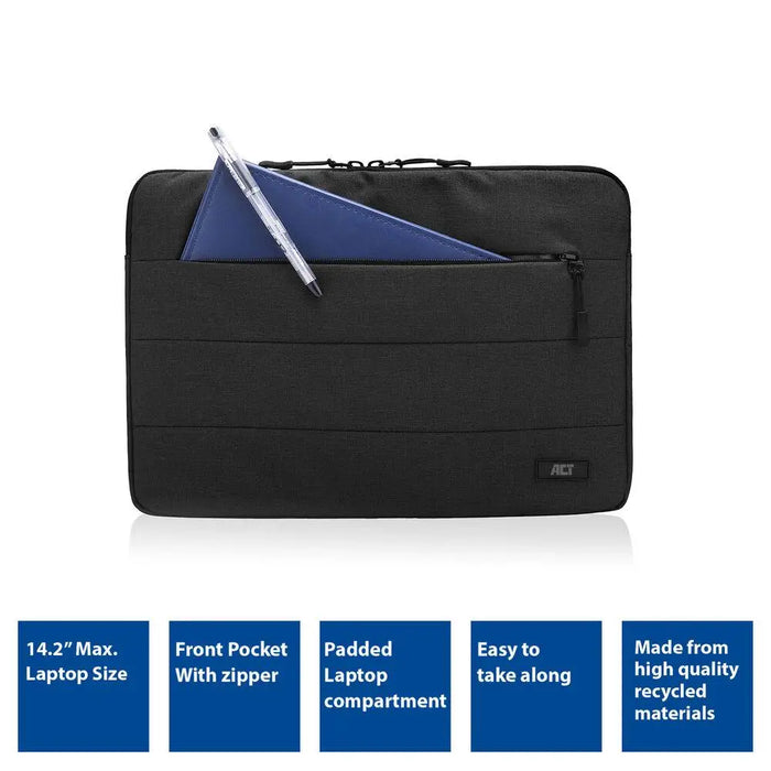 ACT Laptop case City 14.1’’ - Чанти за лаптопи<<<Лаптопи таблети и аксесоари<<<ValiAPI&&&Чанти<<<Лаптопи компютри и