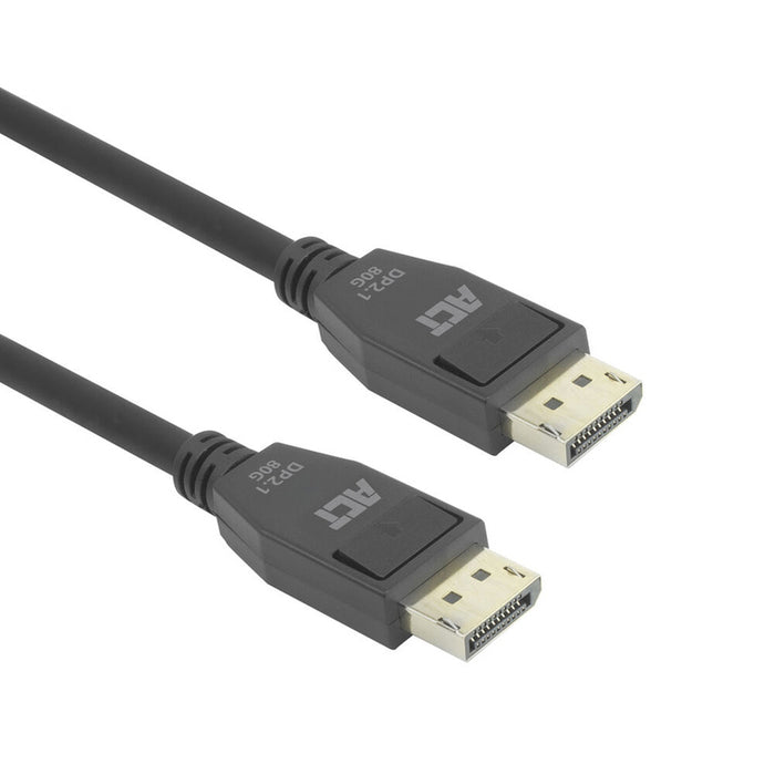 ACT Cable Display port 2.1 male-male, 8K@60Hz, 4k@240Hz, 2m, black