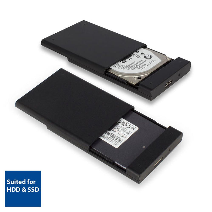Hard disk drawer ACT AC1215, 2.5", USB 3.0, Black