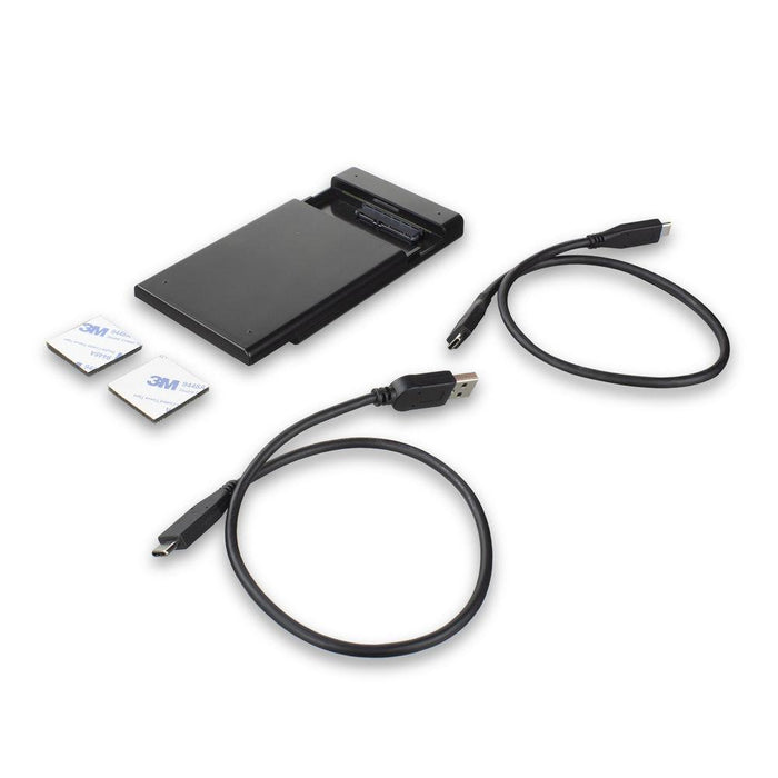 Hard disk drawer ACT AC1225, SATA, 2.5", USB-C 3.2 Gen2, Black