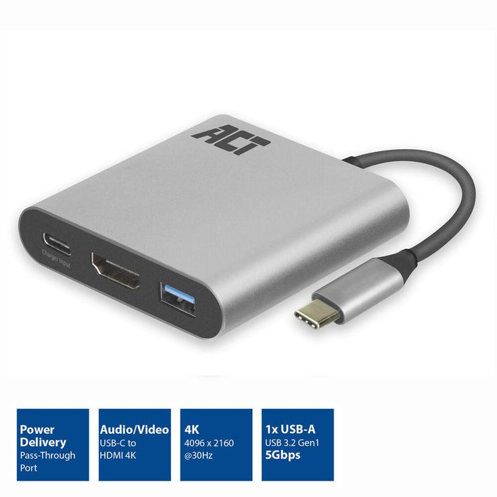 ACT Adapter USB-C to HDMI 4K\