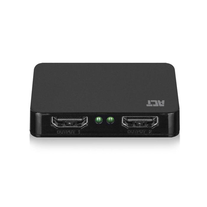 HDMI Splitter ACT AC7835, 1/2, 4K@30Hz, USB, Black