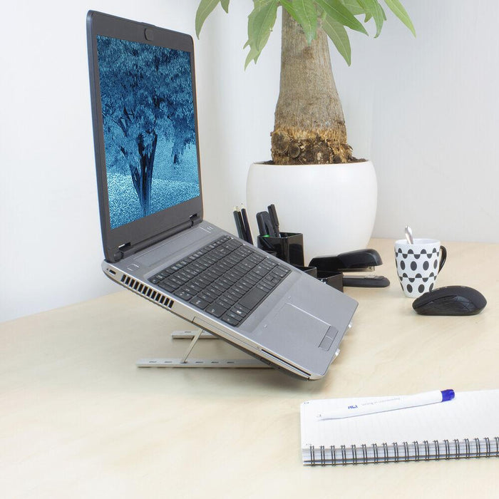 Folding aluminum laptop stand ACT AC8120, 6 positions
