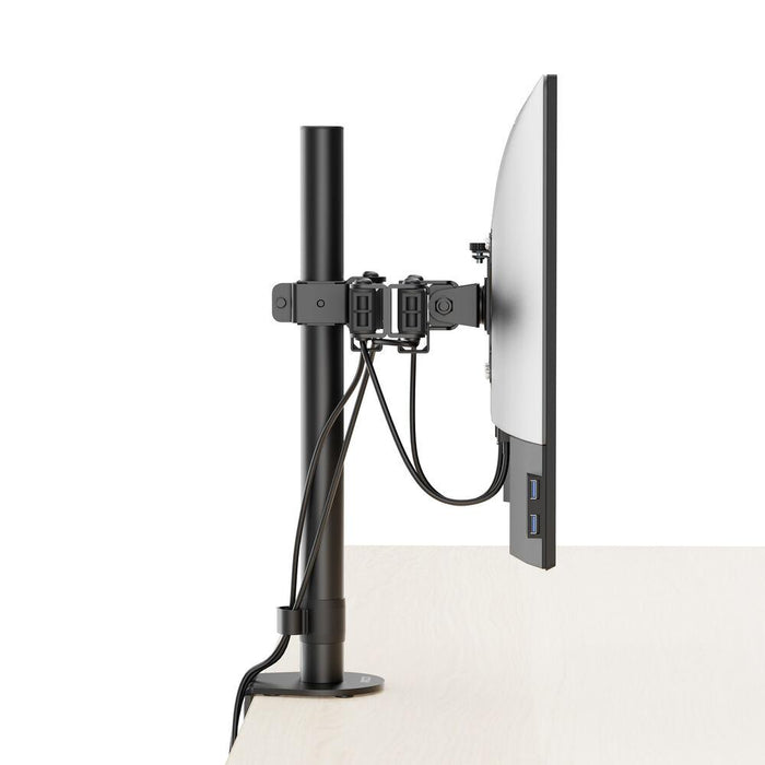 ACT AC8301 Desk Monitor Stand, Adjustable, 10" - 35", 8 kg, Black
