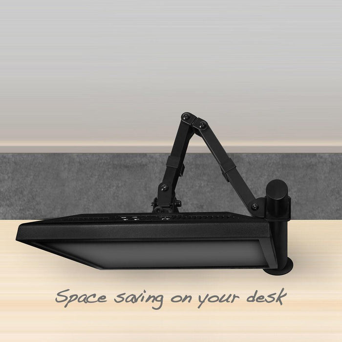 ACT AC8301 Desk Monitor Stand, Adjustable, 10" - 35", 8 kg, Black