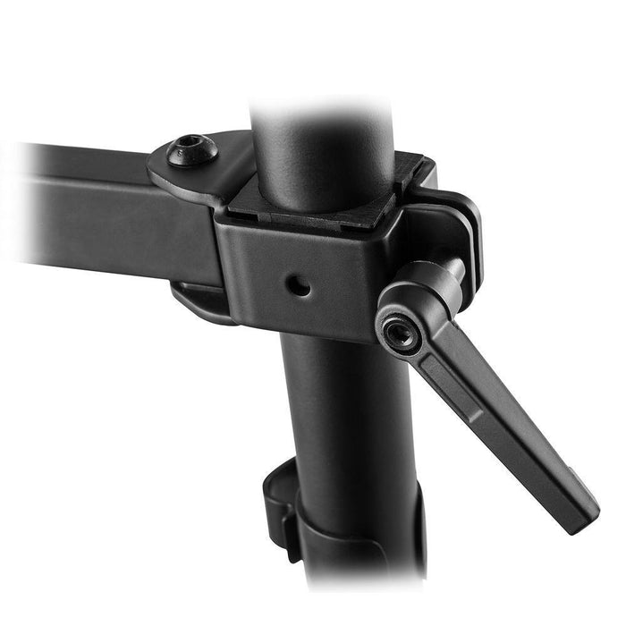 Stand for 3 monitors ACT AC8303, For desk, Adjustable, 27", 21 kg, Black