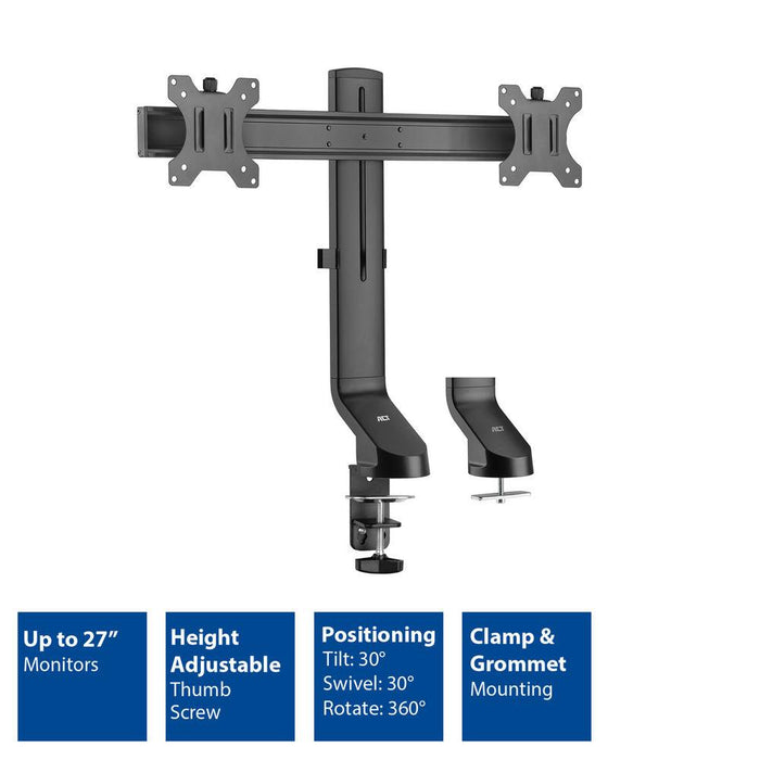 ACT Stand for 2 monitors 27" with height adjustment