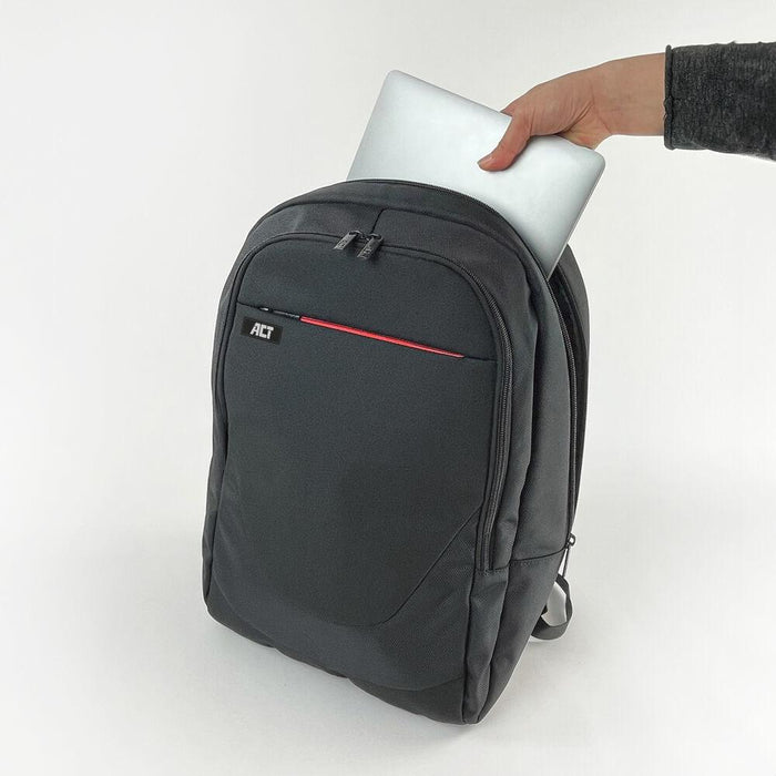 ACT Suburb 15.6" laptop backpack made from recycled plastic bottles