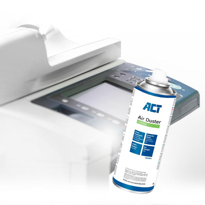 Air spray ACT AC9501, For keyboards, LCD, TV monitors, 400 ml.