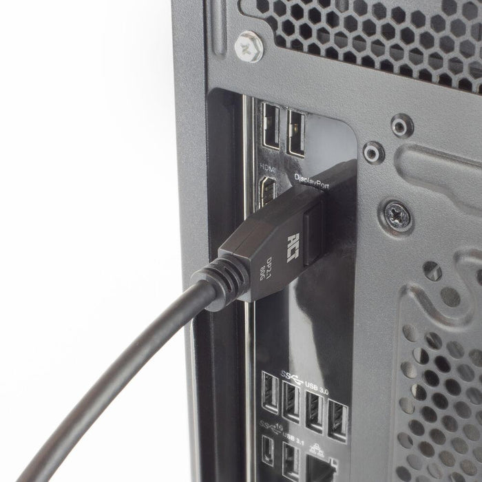 ACT Cable Display port 2.1 male-male, 8K@60Hz, 4k@240Hz, 2m, black