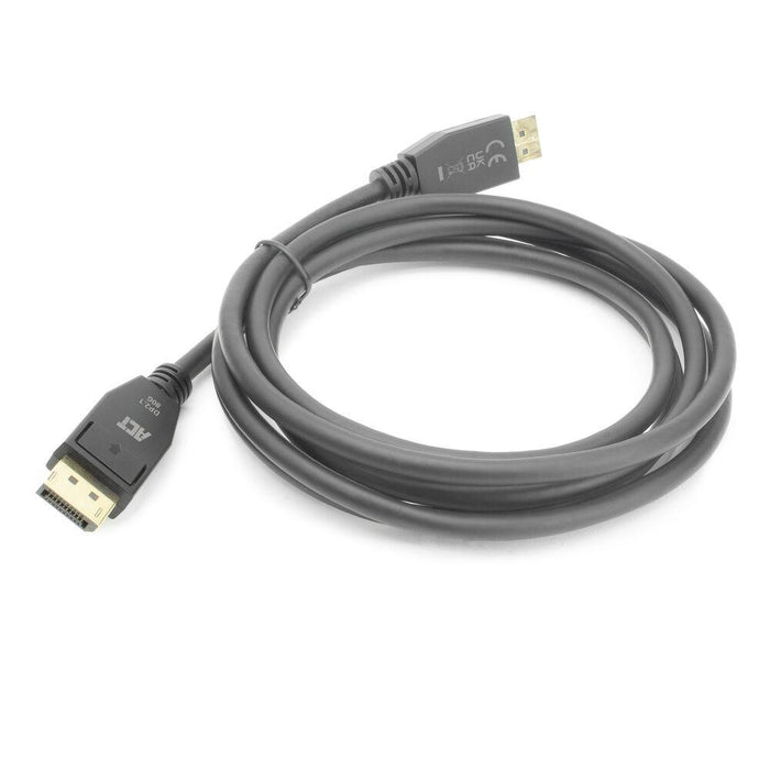 ACT Cable Display port 2.1 male-male, 8K@60Hz, 4k@240Hz, 3m, black