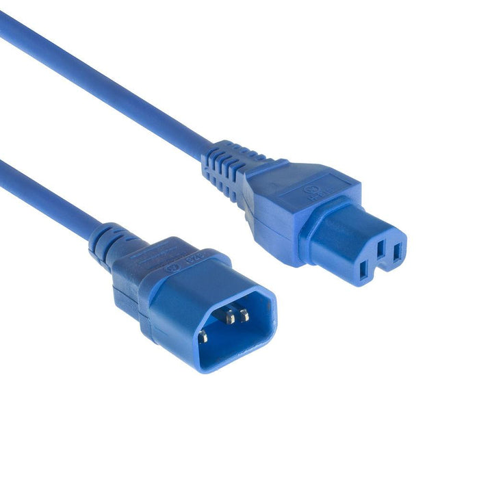 Power cable ACT, C14 - C15, 2m, Blue