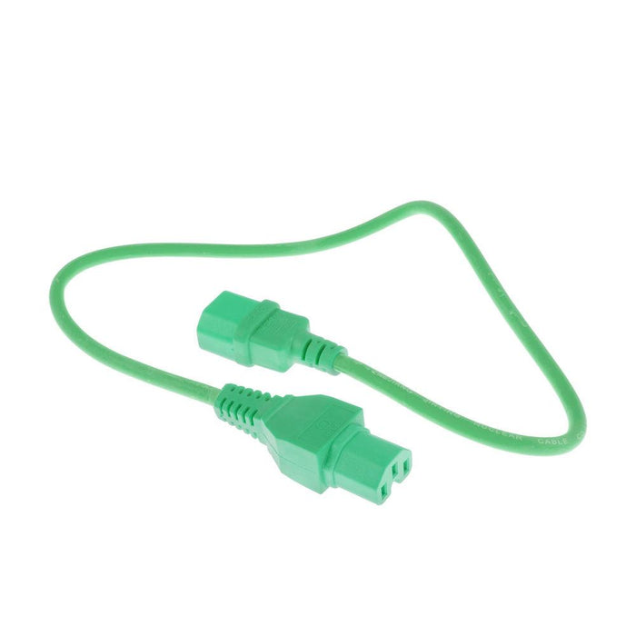 Power cable ACT, C14 - C15, 2m, Green