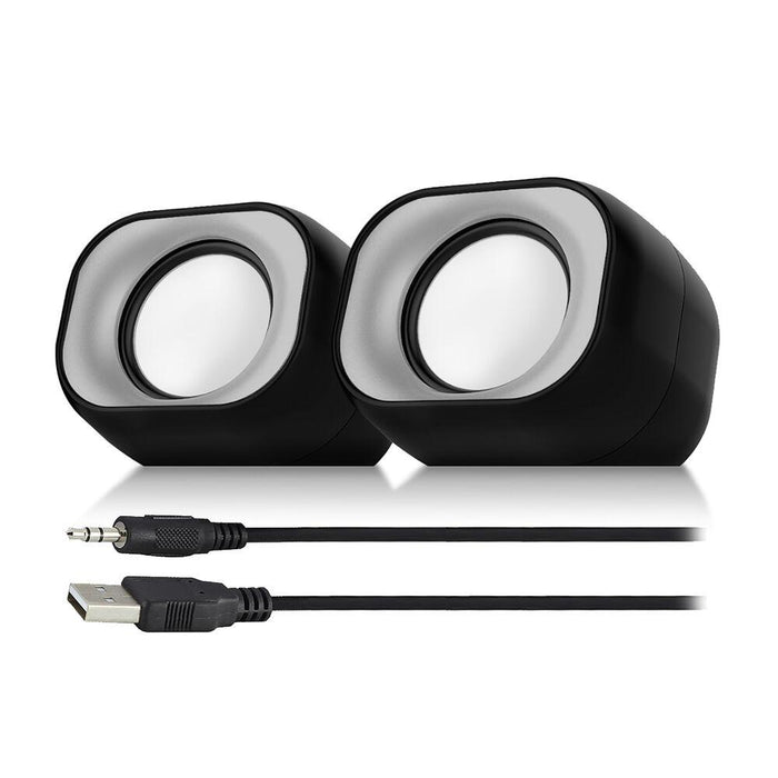 ACT Eminent 2.0 stereo speakers, USB power supply, 2 x 3W