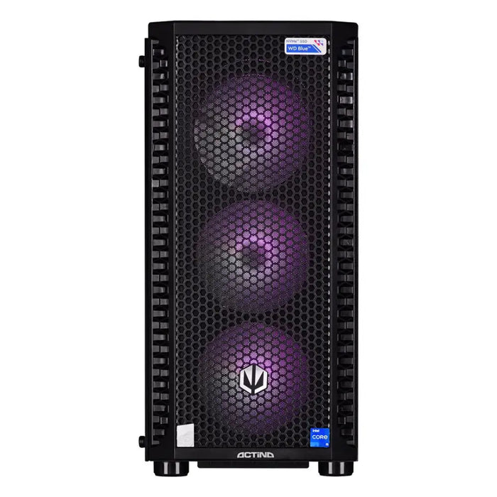 Actina 5901443328995 PC Intel® Core™ i5 i5-12400F 16 GB DDR4-SDRAM 1 TB SSD NVIDIA GeForce RTX 3060 Midi Tower Black