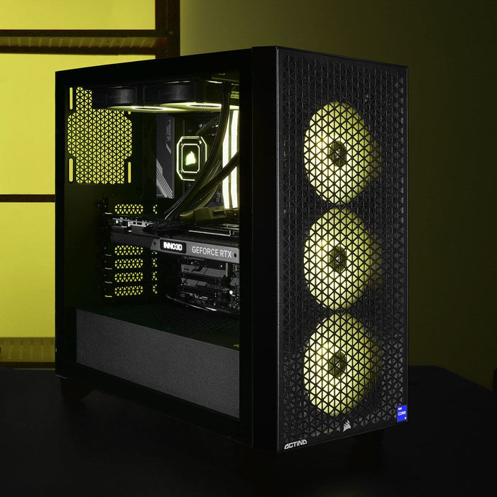 Actina 5901443339984 PC AMD Ryzen™ 9 7900X3D 32 GB DDR5-SDRAM 2 TB SSD AMD Radeon RX 7900 XTX Midi Tower Black - Gaming