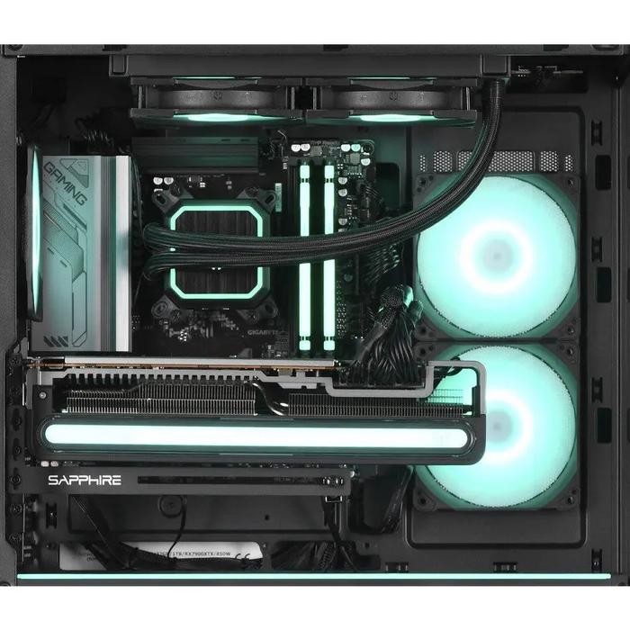 Actina 5901443387107 PC AMD Ryzen™ 7 7800X3D 32 GB DDR5-SDRAM 1 TB SSD AMD Radeon RX 7900 XTX Midi Tower Black - Gaming