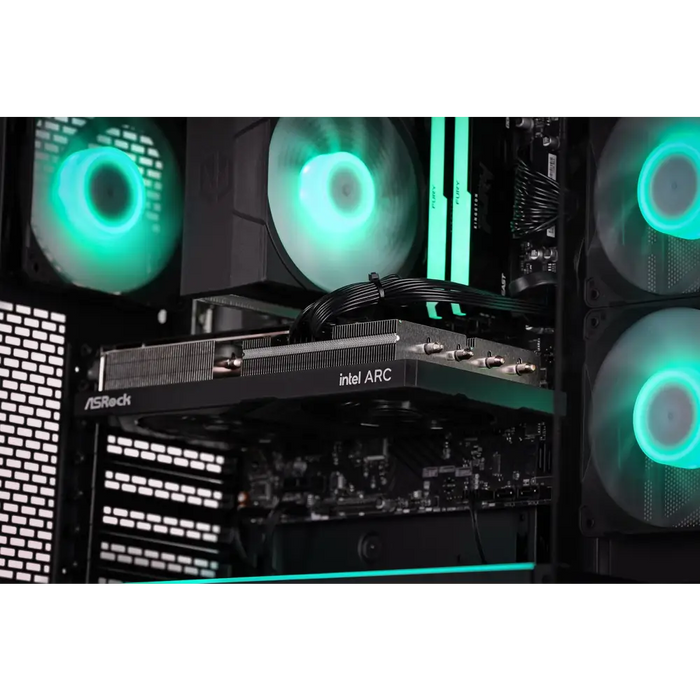 Actina 5901443387954 PC Intel® Core™ i5 i5-12400F 32 GB DDR4-SDRAM 1 TB SSD Intel Arc A580 Midi Tower Black - Gaming