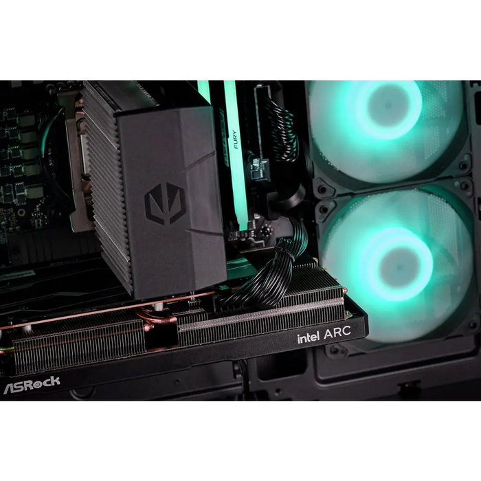 Actina 5901443387954 PC Intel® Core™ i5 i5-12400F 32 GB DDR4-SDRAM 1 TB SSD Intel Arc A580 Midi Tower Black - Gaming