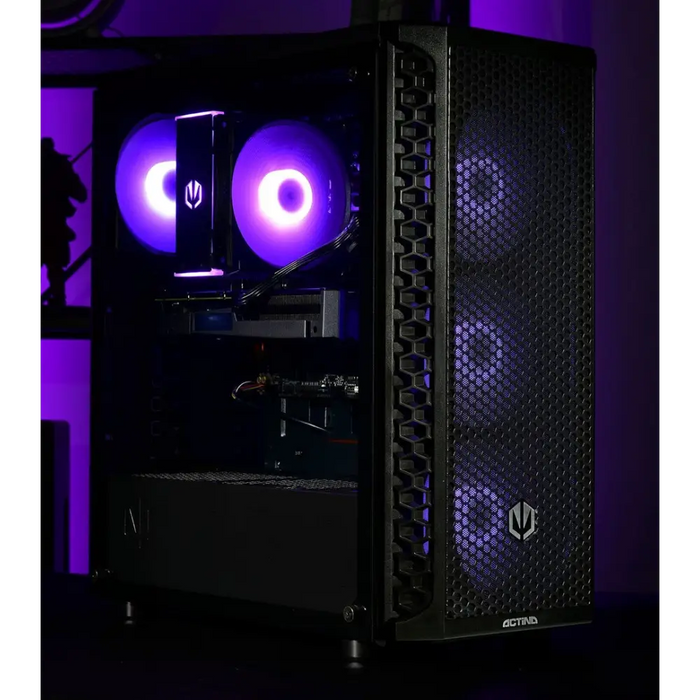 Actina 5901443389095 PC Intel® Core™ i5 i5-12400F 16 GB DDR4-SDRAM 1 TB SSD Intel Arc A580 Midi Tower Black - Gaming