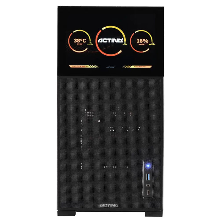 Actina 5901443401643 PC AMD Ryzen™ 7 5800X 32 GB DDR4-SDRAM 1 TB SSD AMD Radeon RX 7700 XT Midi Tower Black - Gaming