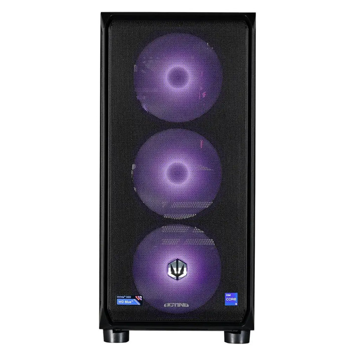 Actina 5901443410249 PC Intel® Core™ i5 i5-14400F 32 GB DDR5-SDRAM 1 TB SSD Intel Arc B580 Midi Tower Black - Gaming