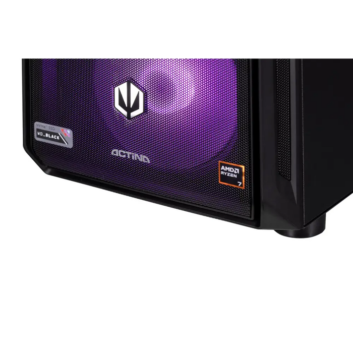 Actina 5901443411895 PC AMD Ryzen™ 7 9800X3D 32 GB DDR5-SDRAM 2 TB SSD NVIDIA GeForce RTX 5080 Midi Tower Black