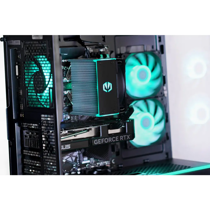 Actina 5901443417002 PC AMD Ryzen™ 7 7700 32 GB DDR5-SDRAM 1 TB SSD AMD Radeon RX 9070 Midi Tower Black - Gaming Actina