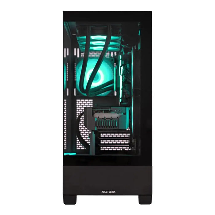 Actina 5901443417033 PC AMD Ryzen™ 9 7900 32 GB DDR5-SDRAM 1 TB SSD AMD Radeon RX 9070 XT Midi Tower Black - Gaming