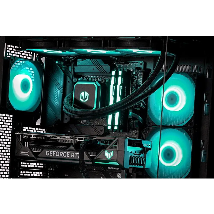 Actina 5901443417033 PC AMD Ryzen™ 9 7900 32 GB DDR5-SDRAM 1 TB SSD AMD Radeon RX 9070 XT Midi Tower Black - Gaming