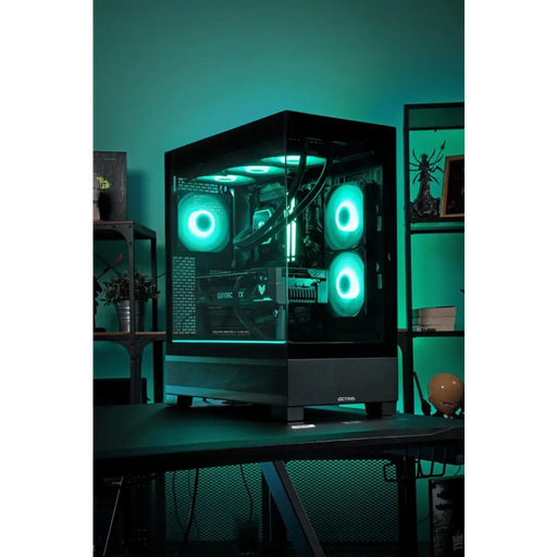 Actina 5901443417071 PC AMD Ryzen™ 7 7800X3D 32 GB DDR5-SDRAM 1 TB SSD AMD Radeon RX 9070 XT Midi Tower Black - Gaming