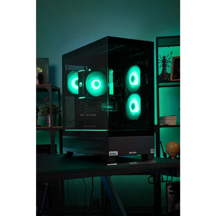 Actina 5901443421085 PC AMD Ryzen™ 5 5600X 32 GB DDR4-SDRAM 1 TB SSD NVIDIA GeForce RTX 5060 Midi Tower Black - Gaming