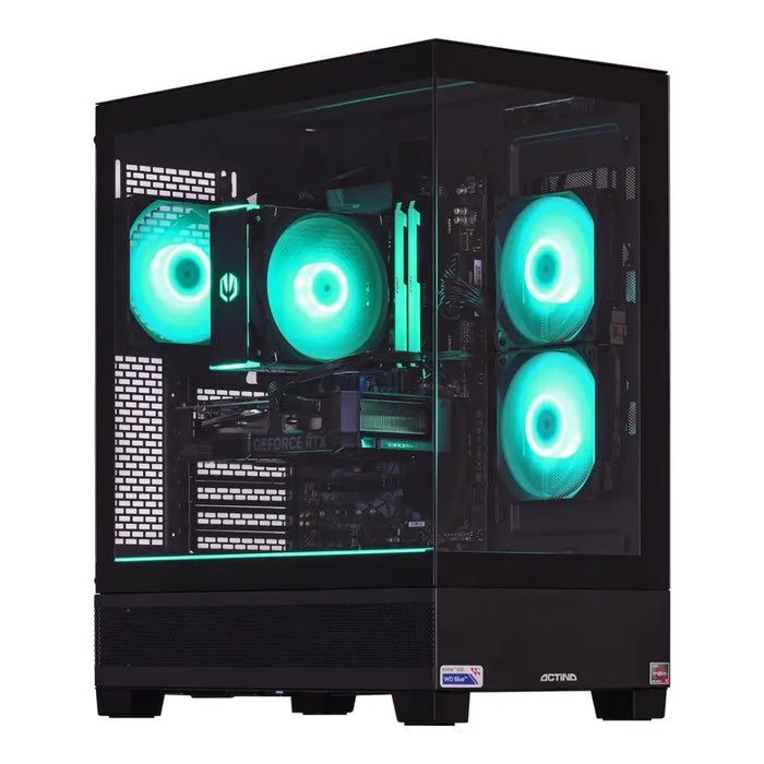Actina 5901443421085 PC AMD Ryzen™ 5 5600X 32 GB DDR4-SDRAM 1 TB SSD NVIDIA GeForce RTX 5060 Midi Tower Black - Gaming