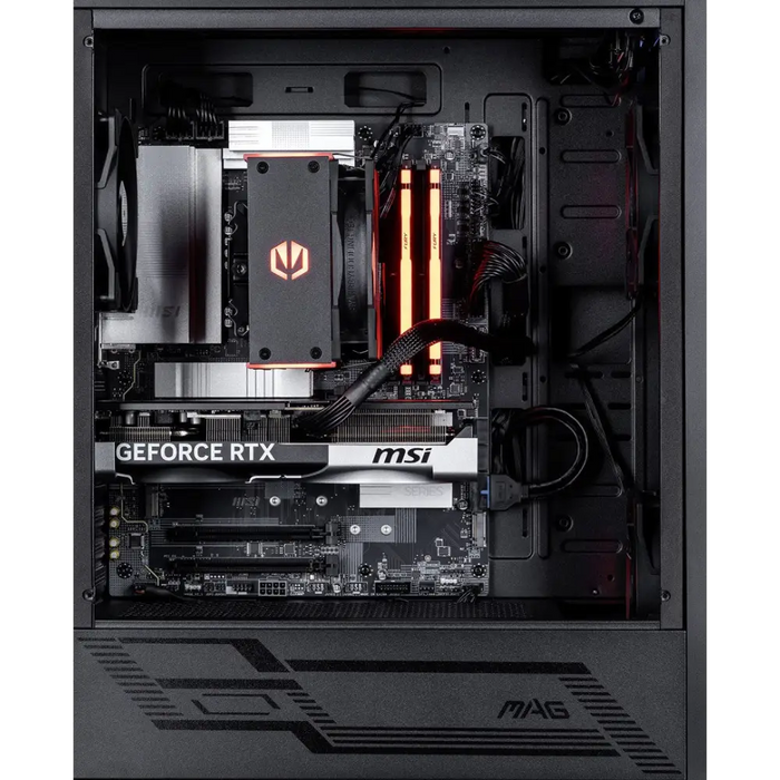 Actina 5901443421580 PC AMD Ryzen™ 9 7900 32 GB DDR5-SDRAM 1 TB SSD NVIDIA GeForce RTX 5070 Midi Tower Black - Gaming