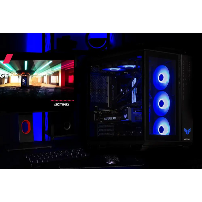 Actina 5901443423218 PC Intel Core Ultra 7 265KF 32 GB DDR5-SDRAM 2 TB SSD NVIDIA GeForce RTX 5070 Midi Tower Black