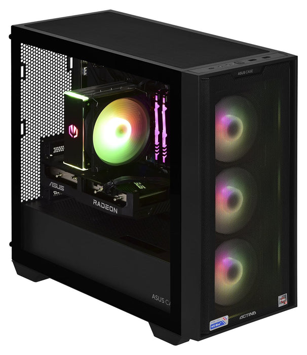 Actina 5901443335832 PC AMD Ryzen™ 5 5600 16 GB DDR4-SDRAM 1 TB SSD AMD Radeon RX 7600 Mini Tower Black