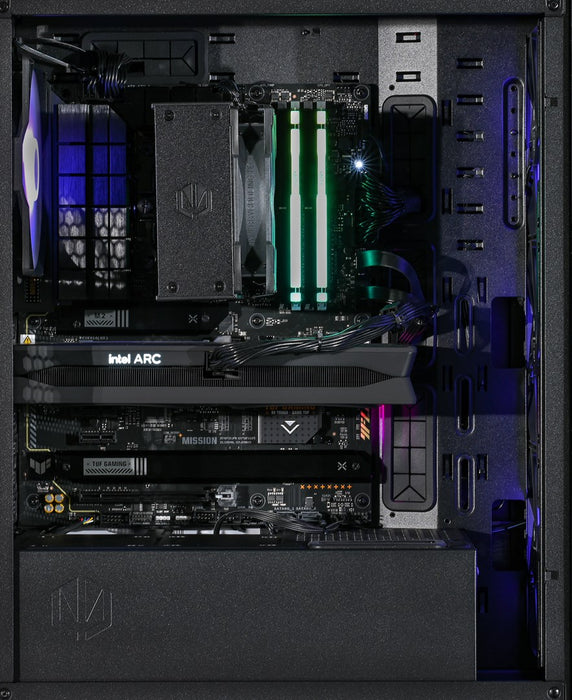 Actina 5901443410294 PC AMD Ryzen™ 7 8400F 32 GB DDR5-SDRAM 1 TB SSD Intel Arc B580 Midi Tower Black