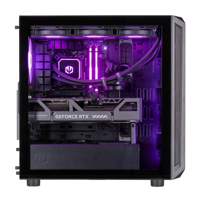 Actina 5901443411956 PC AMD Ryzen™ 7 9800X3D 32 GB DDR5-SDRAM 2 TB SSD NVIDIA GeForce RTX 5080 Windows 11 Home Midi Tower Black