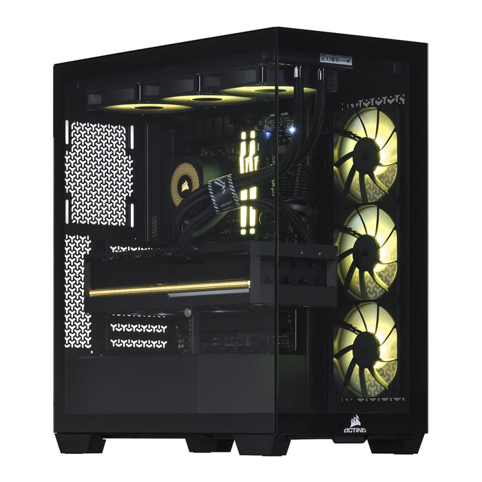 Actina 5901443412229 PC AMD Ryzen™ 7 9800X3D 64 GB DDR5-SDRAM 2 TB SSD NVIDIA GeForce RTX 5090 Midi Tower Black