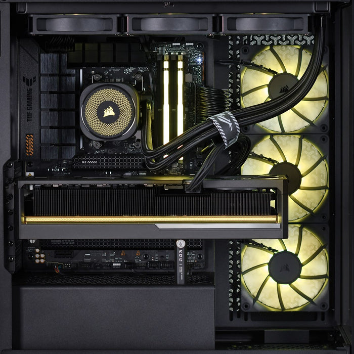Actina 5901443413868 PC AMD Ryzen™ 7 7800X3D 32 GB DDR5-SDRAM 2 TB SSD NVIDIA GeForce RTX 5070 Ti Windows 11 Home Midi Tower Black