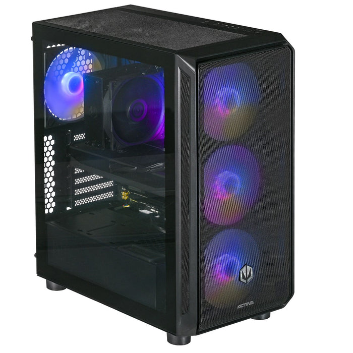 Actina 5901443414742 PC AMD Ryzen™ 5 7600X3D 32 GB DDR5-SDRAM 2 TB SSD AMD Radeon RX 9070 Midi Tower Black