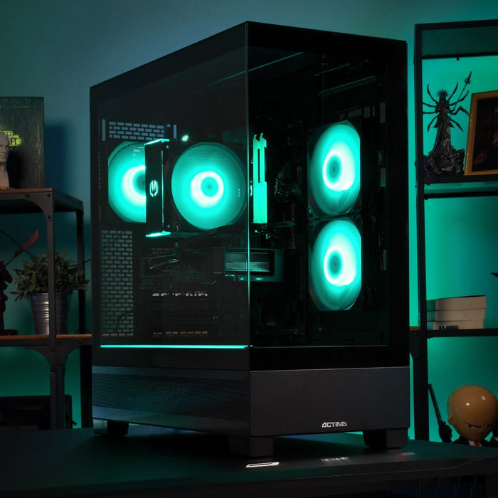 Actina 5901443416388 PC AMD Ryzen™ 5 7600 32 GB DDR5-SDRAM 1 TB SSD NVIDIA GeForce RTX 5070 Midi Tower Black