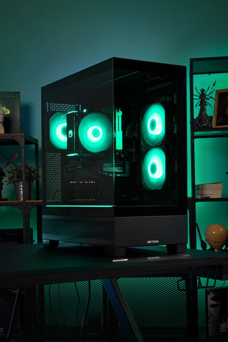 Actina 5901443416470 PC AMD Ryzen™ 5 7600X 32 GB DDR5-SDRAM 1 TB SSD NVIDIA GeForce RTX 5070 Ti Midi Tower Black