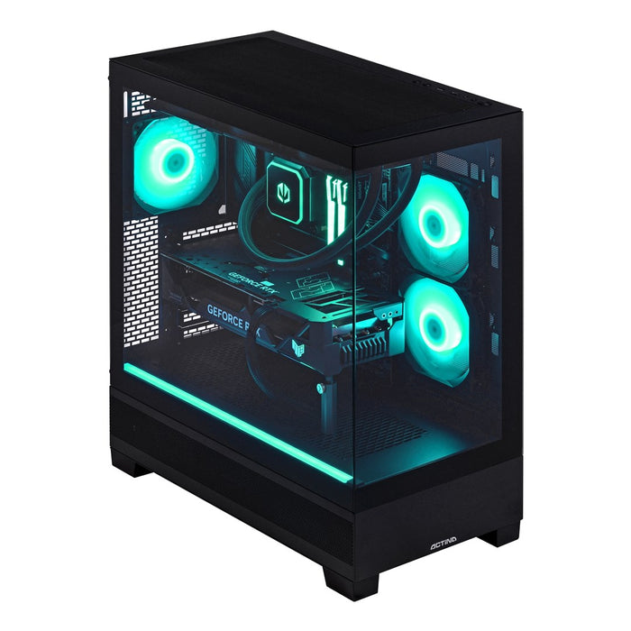 Actina 5901443416524 PC AMD Ryzen™ 7 9800X3D 32 GB DDR5-SDRAM 2 TB SSD NVIDIA GeForce RTX 5080 Midi Tower Black