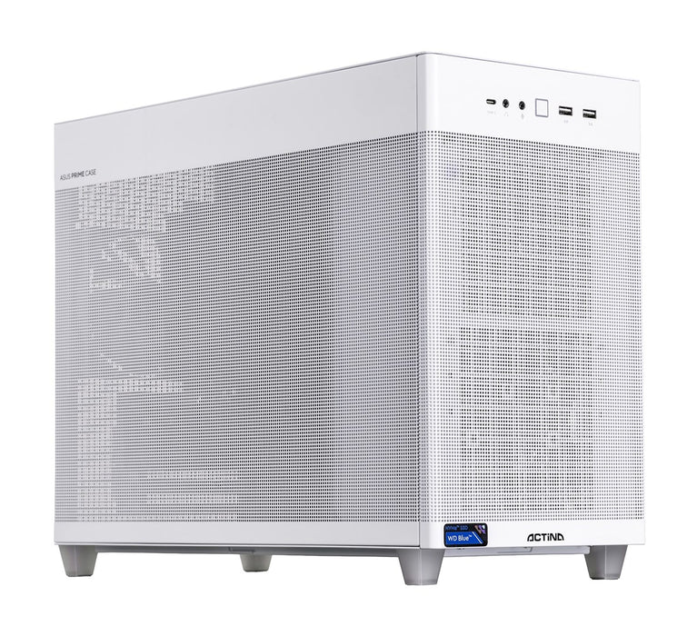 Actina 5901443430599 PC AMD Ryzen™ 7 8700F 32 GB DDR5-SDRAM 1 TB SSD AMD Radeon RX 9070 XT Mini Tower White
