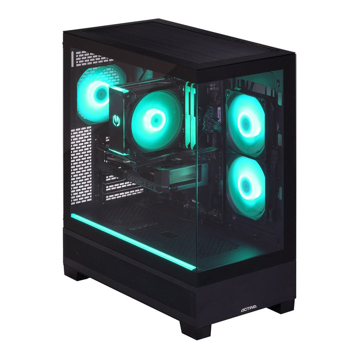 Actina 5901443440208 PC AMD Ryzen™ 5 5500 16 GB DDR4-SDRAM 1 TB SSD AMD Radeon RX 6500 XT Midi Tower Black
