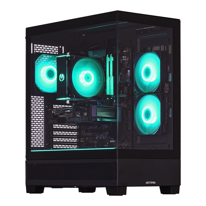 Actina 5901443440215 PC AMD Ryzen™ 5 5500 16 GB DDR4-SDRAM 1 TB SSD AMD Radeon RX 7600 Midi Tower Black
