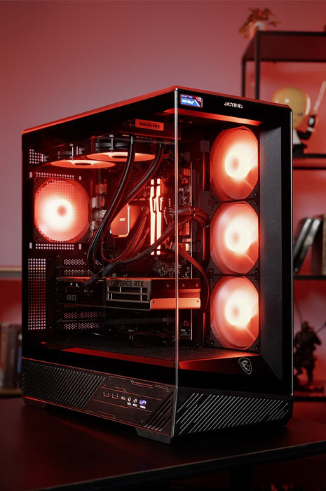 Actina 5901443440291 PC AMD Ryzen™ 9 9950X3D 32 GB DDR5-SDRAM 1 TB SSD NVIDIA GeForce RTX 5080 Windows 11 Home Midi Tower Black
