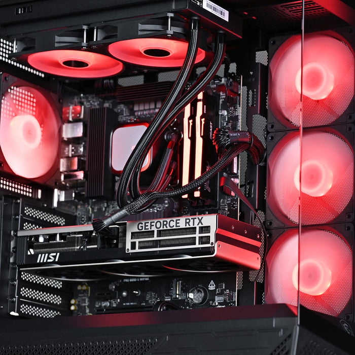 Actina 5901443440291 PC AMD Ryzen™ 9 9950X3D 32 GB DDR5-SDRAM 1 TB SSD NVIDIA GeForce RTX 5080 Windows 11 Home Midi Tower Black