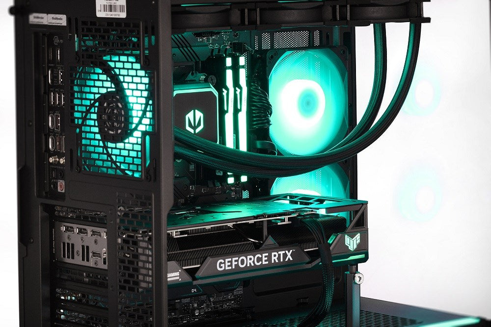 Actina 5901443443551 PC Intel Core Ultra 7 270K Plus 32 GB DDR5-SDRAM 1 TB SSD AMD Radeon RX 9070 Midi Tower Black